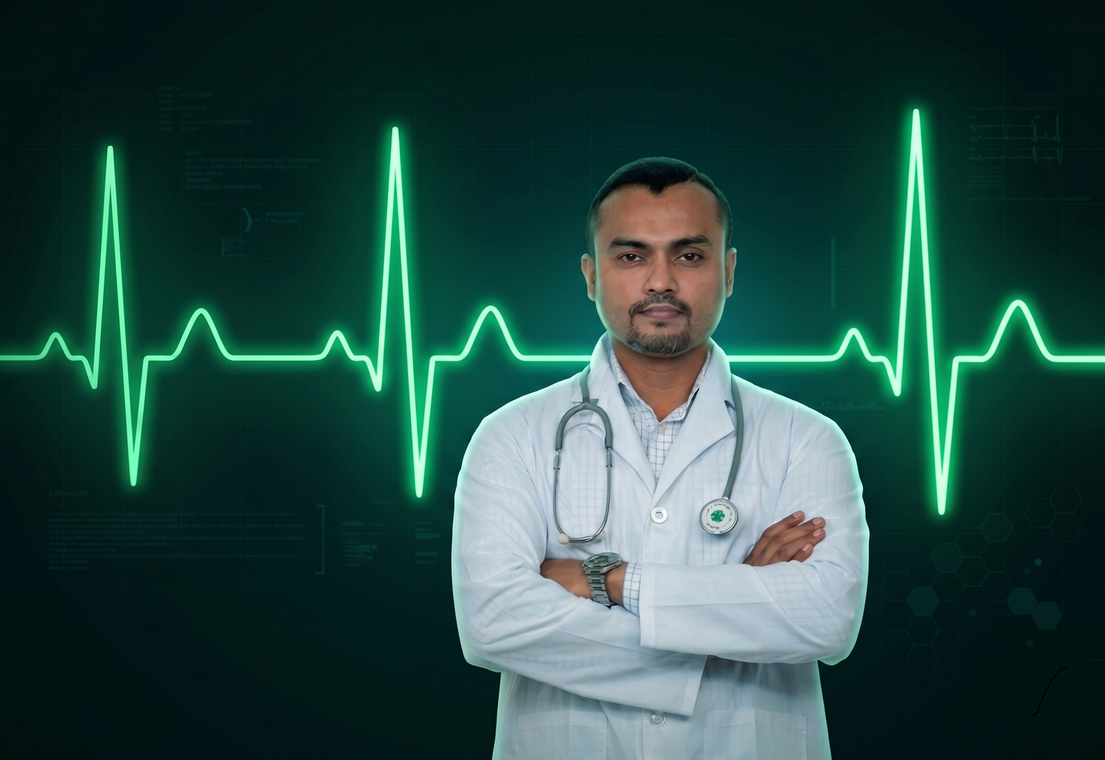 Cardiologist demo portrait